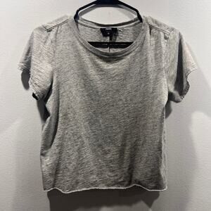 Paige Gray Crewneck Tee Sz XS